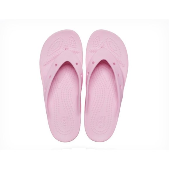 New Crocs Women's Classic Platform Flip Flop Sandals‎ Flamingo Pink US 9 - Picture 2 of 6